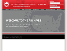 Tablet Screenshot of mayors.org